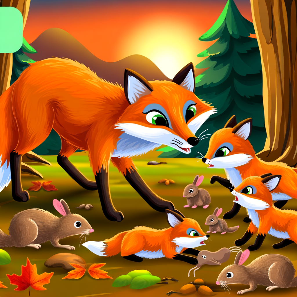 Explore Life in Fox Family Simulator A